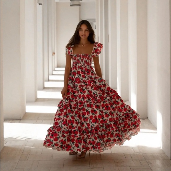 Anne Louise Boutique Dresses & Skirts - Anne Louise Boutique Monaco Rose Maxi Dress